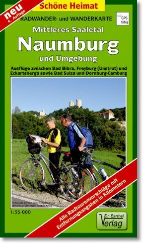 Radwander- und Wanderkarte Mittleres Saaletal Naumburg und Umgebung: Ausflüge zwischen Bad Bibra, Freyburg (Unstrut) und Eckartsberga sowie zwischen Bad Sulza und Camburg. 1:35000 - Preis vom 05.10.2026 03:47:11 h