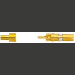 HARTING 09691825140 09 69 182 5140 Koaxialkontakt Kupferlegierung 2 A 1 St.