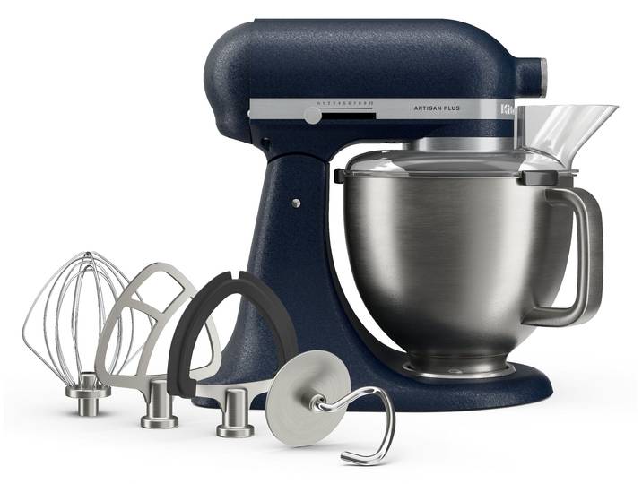 KITCHENAID Küchenmaschine Artisan Plus 5KSM50PKV , blau (wild blauberry), B:24cm H:36cm T:37cm, Küchenmaschinen, Küchenmaschine