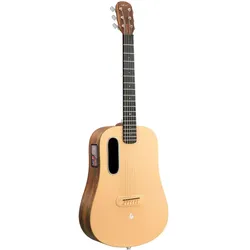 Lava Music Gitarre Spruce 36 Zoll Woodgrain Brown (Akustik Gitarre, Fichte, High pressure laminate (HPL)), Gitarre, Braun