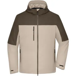 3-in-1-Jacke "JN1378" - XXL - braun
