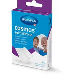 HARTMANN cosmos soft silicone Pflaster 8 St Pflaster