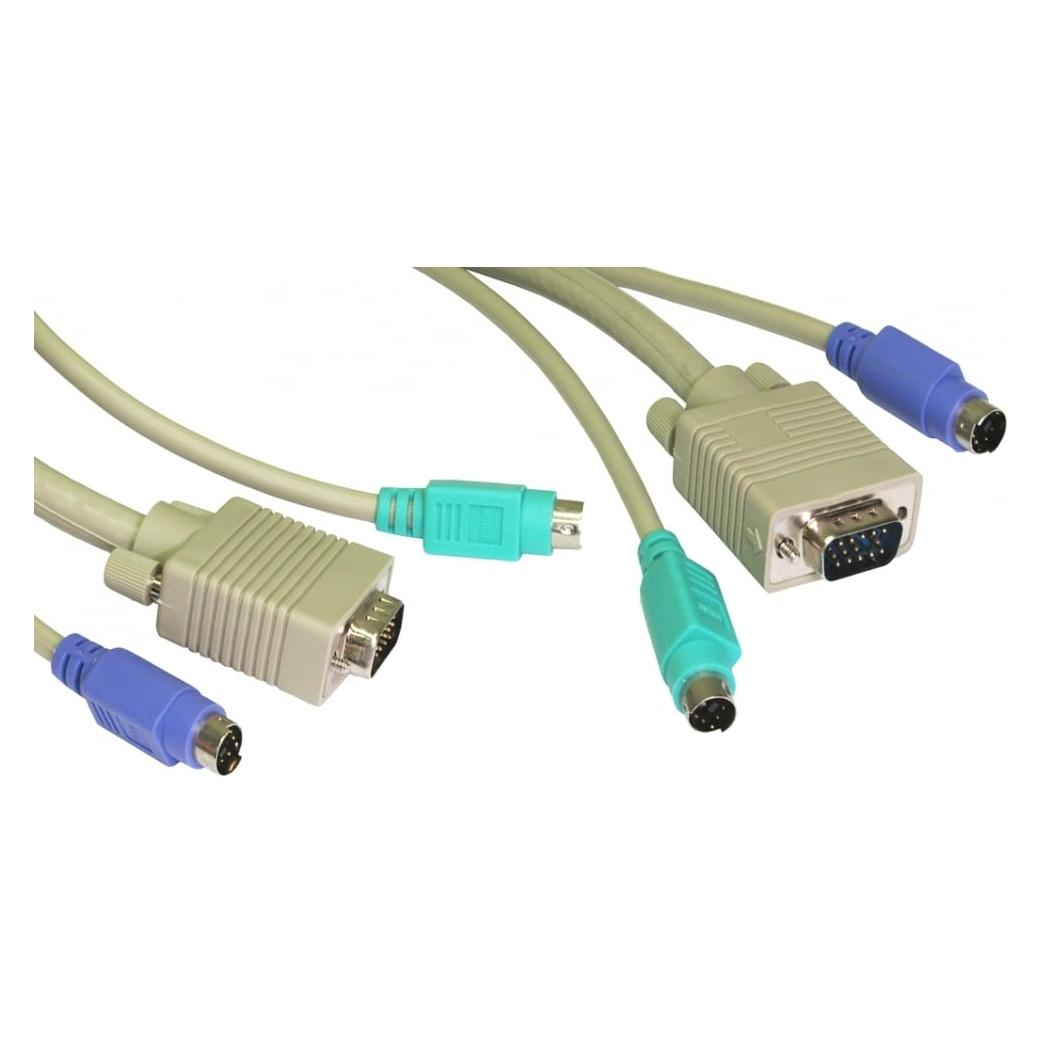 Cables Direct 3mtr Kvm Triple Cable Kit (92793M)
