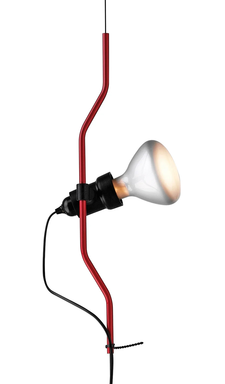 Flos Reserveonderdeel voor hanglamp Parentesi, zonder dimmer, rood, metaal