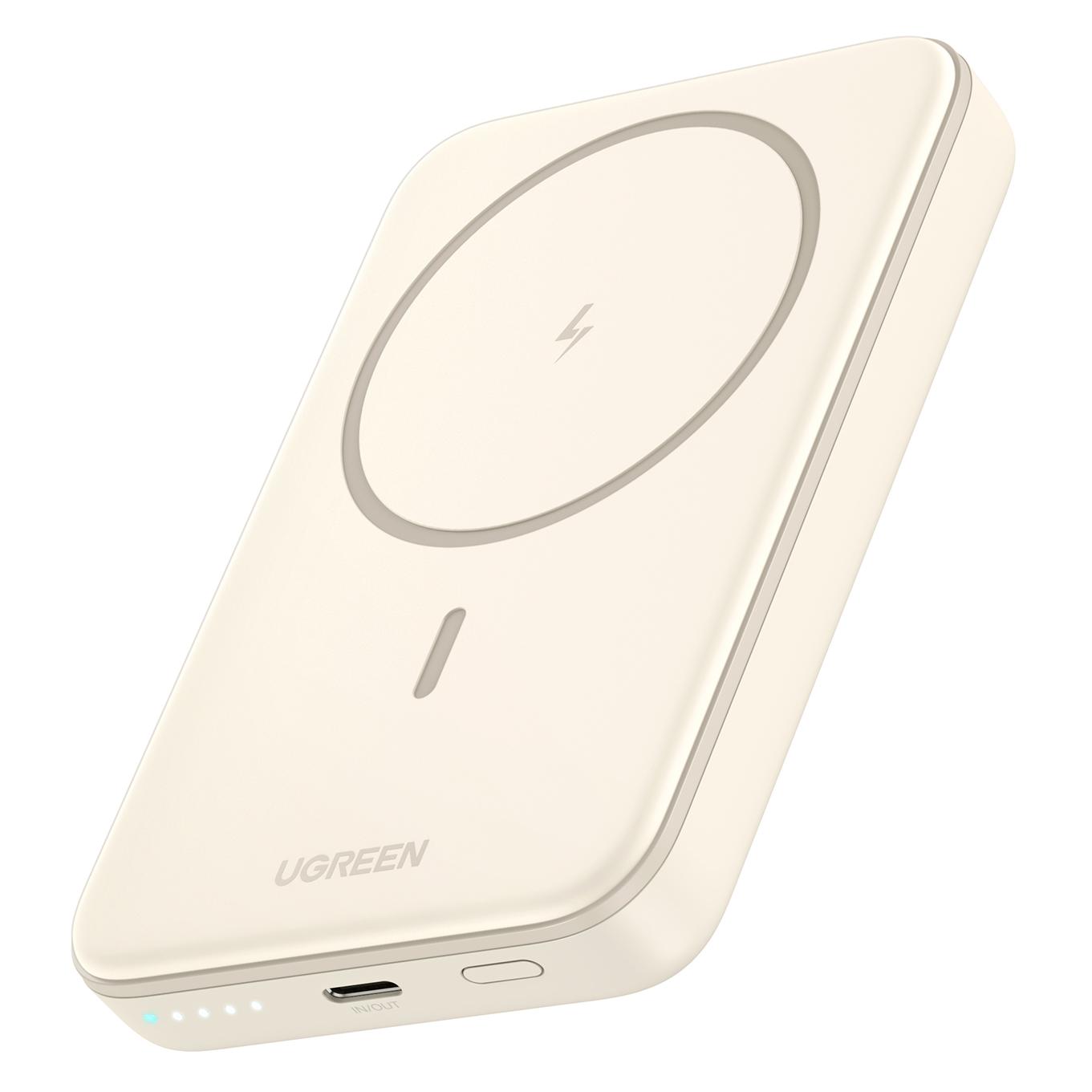 Ugreen Magnetische Powerbank (10000 mAh, 20 W, 37 Wh) (25208)
