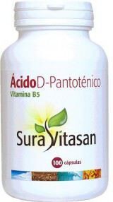 Sura Vitasan D-Pantothenic Acid 100 Tablets 100 Units