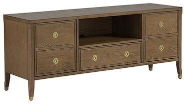 Callista Media Console - Warm Oak - Ballard Designs