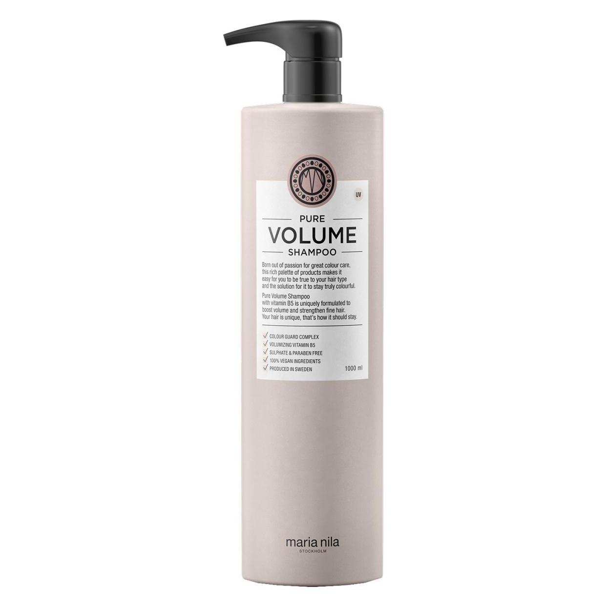 Maria Nila Care & Style - Pure Volume Shampoo (Flüssiges Shampoo, 1000 ml) (3613)