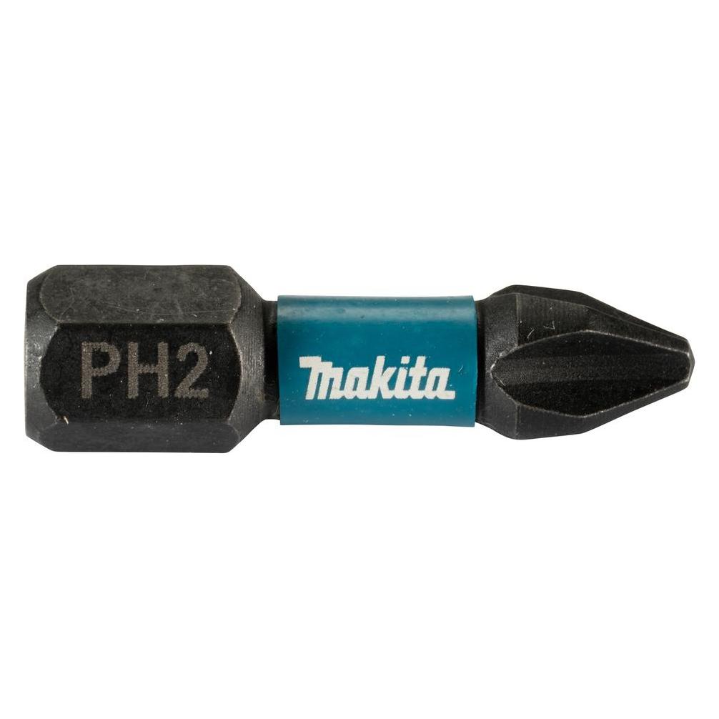Makita E-12360 Sukimo Antgalis, PH2X25mm, 25vnt. IMPACT SCHWARZ (E-12360)