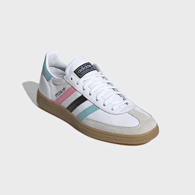 Sneaker ADIDAS PERFORMANCE "HANDBALL SPEZIAL", Herren, Gr. 44, ftwwht, easmi, inter miami, Leder, Schuhe Sneaker