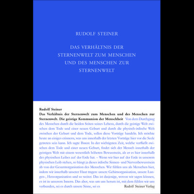 Das Verhältnis der Sternenwelt zum Menschen und des Menschen zur Sternenwelt, Gebundene Ausgabe von Rudolf Steiner, Rudolf Steiner, 978-3-7274-2191-4