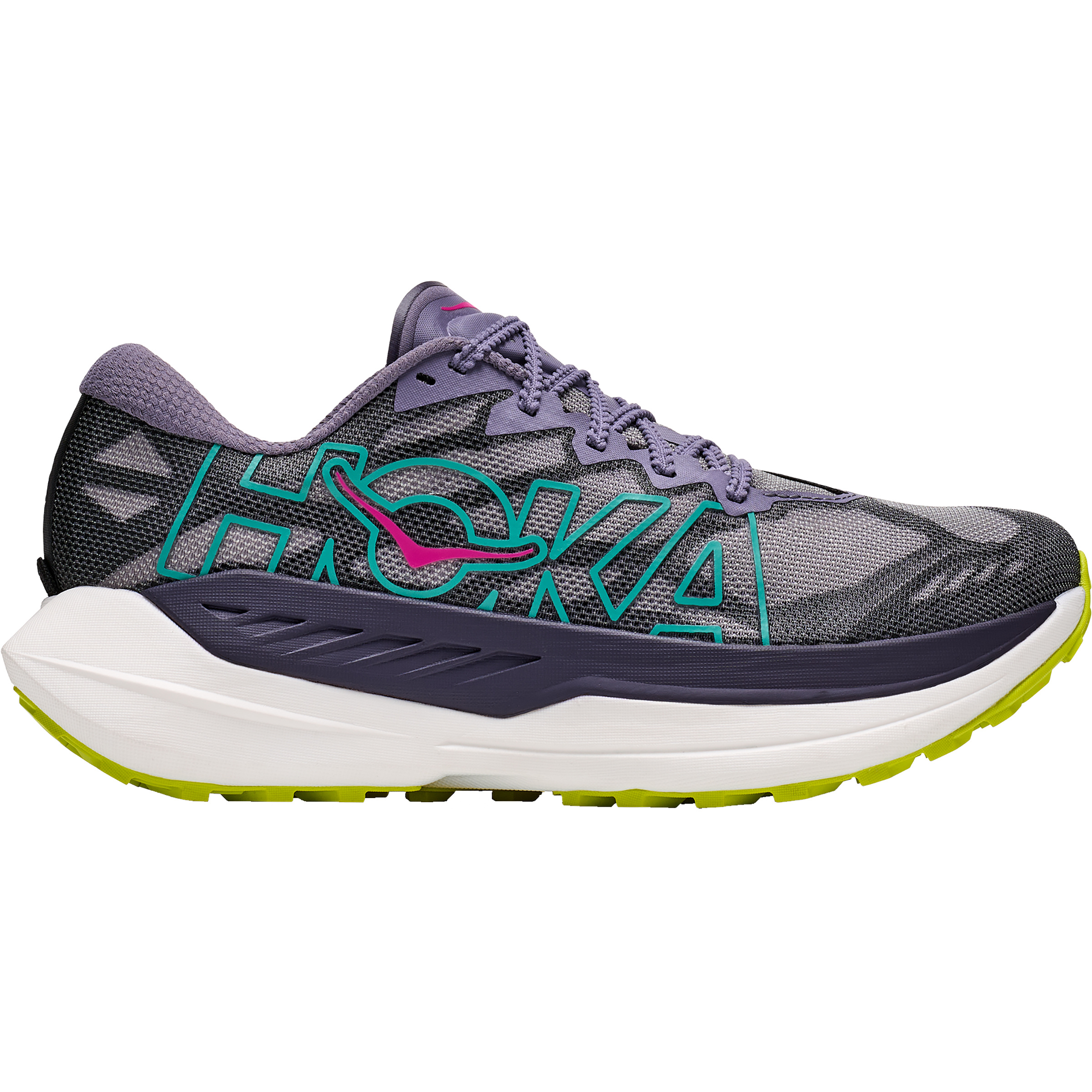 Hoka Rocket X Trail Damen Trailrunningschuhe lila Größe 38.5 Trailrunning Schnell trocknend