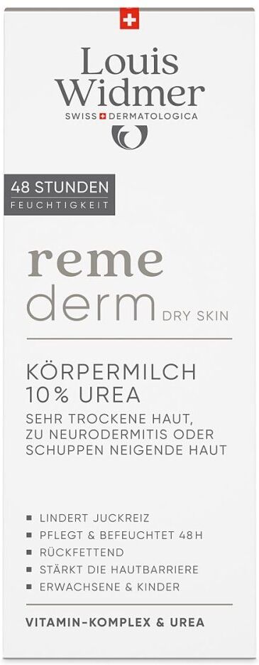 Louis Widmer remederm Körpermilch 10% Urea
