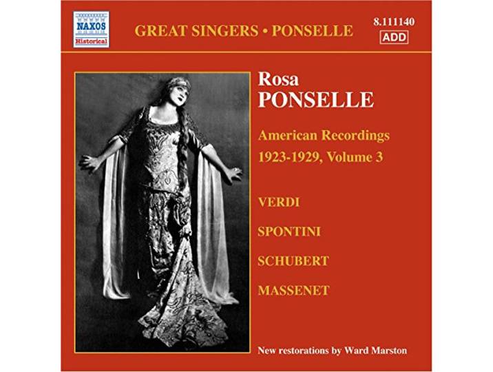 Rosa Ponselle - American Recordings Volume 3