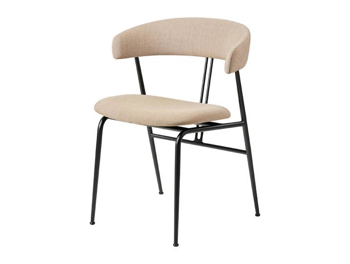 GUBI Chaise Violin Remix 3 n° 233-matt black