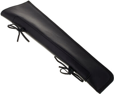 Gewa Bass Bow Holder Leather BK Schwarz