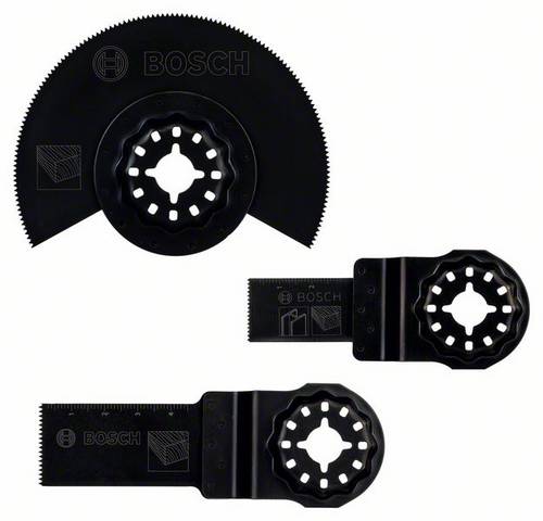 Bosch Accessories 2607017323 PMF Multifunktionswerkzeug-Zubehör-Set 3teilig 1 Set