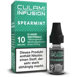 Culami Infusion Spearmint NicSalt Liquid 10ml / 10mg