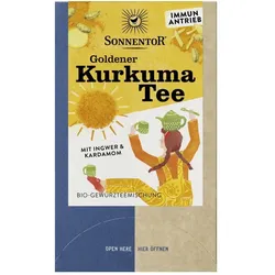 Kurkuma Tee - Ingwer & Kardamom