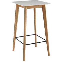 WOHNLING Stehtisch WL6.084 eckig weiß