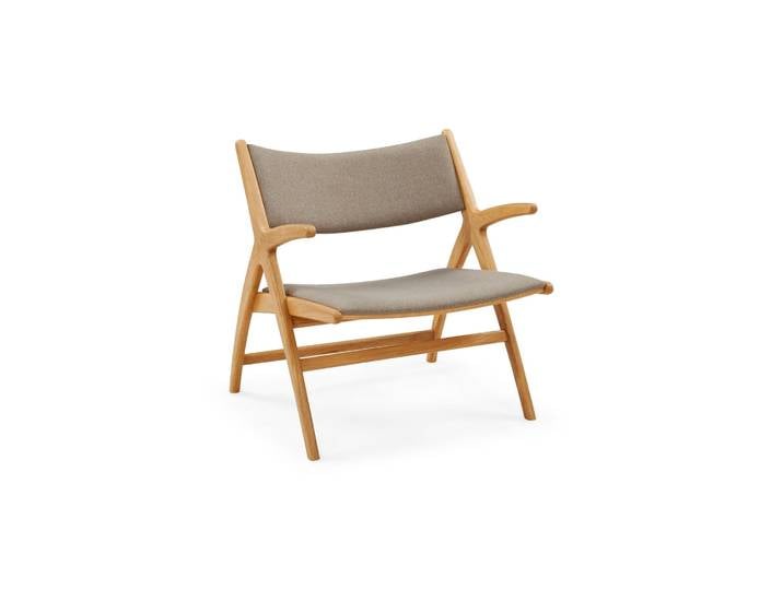 Roots Sessel, Eiche natur Stoff