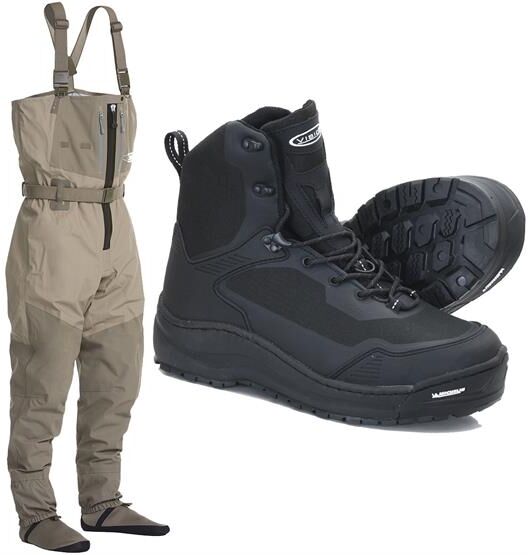 Vision, Koski Zip & Musta Michelin, Åndbare Waders Sæt
