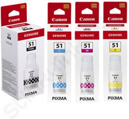 Canon GI-51 Pack 4 Botellas