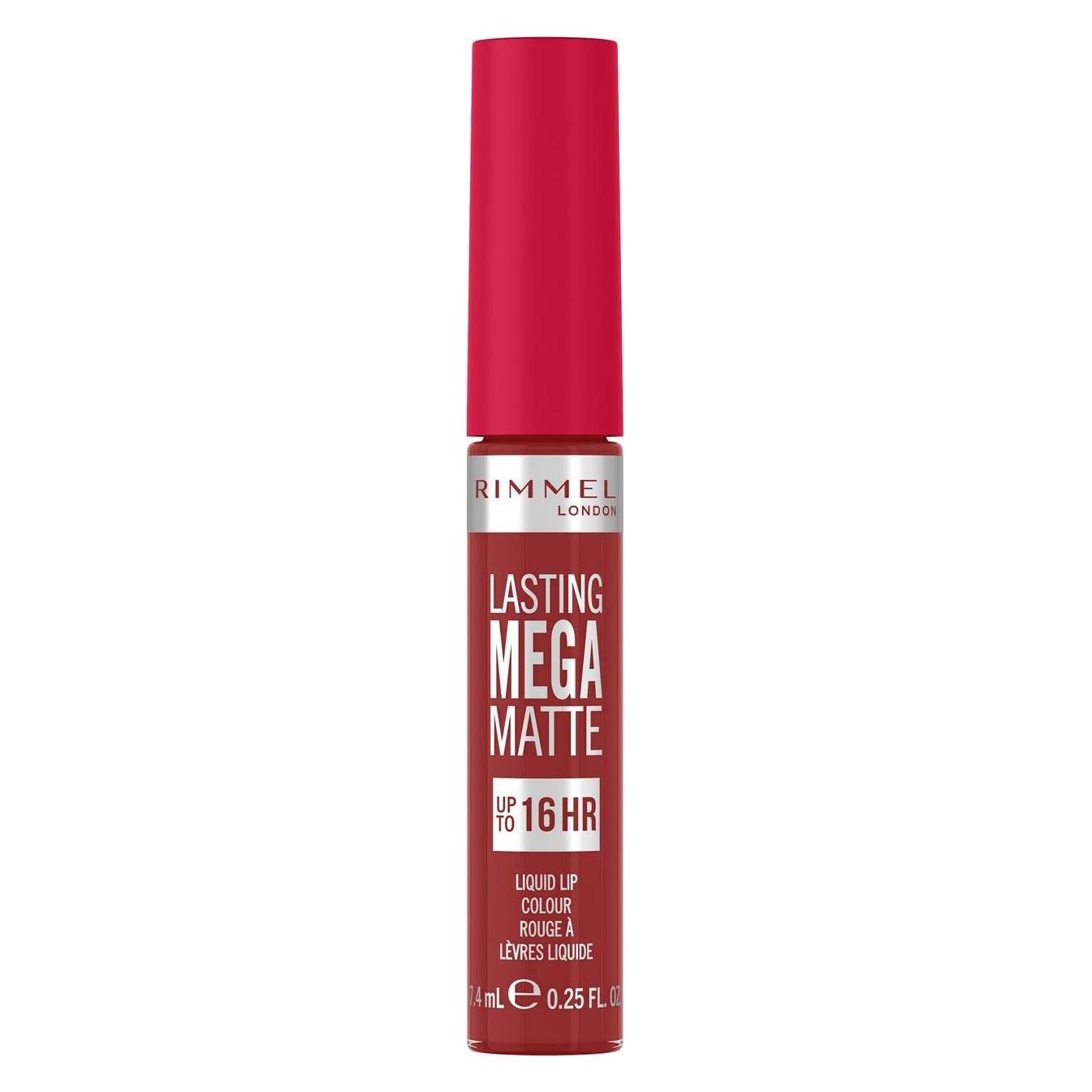 Rimmel London Lasting Mega Matte Liquid Lip Colour (500-Fire Starter) (350161579)