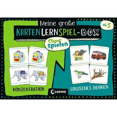Clever spielen - Meine große KartenLernSpiel-Box - Konzentration/Logisches Denken