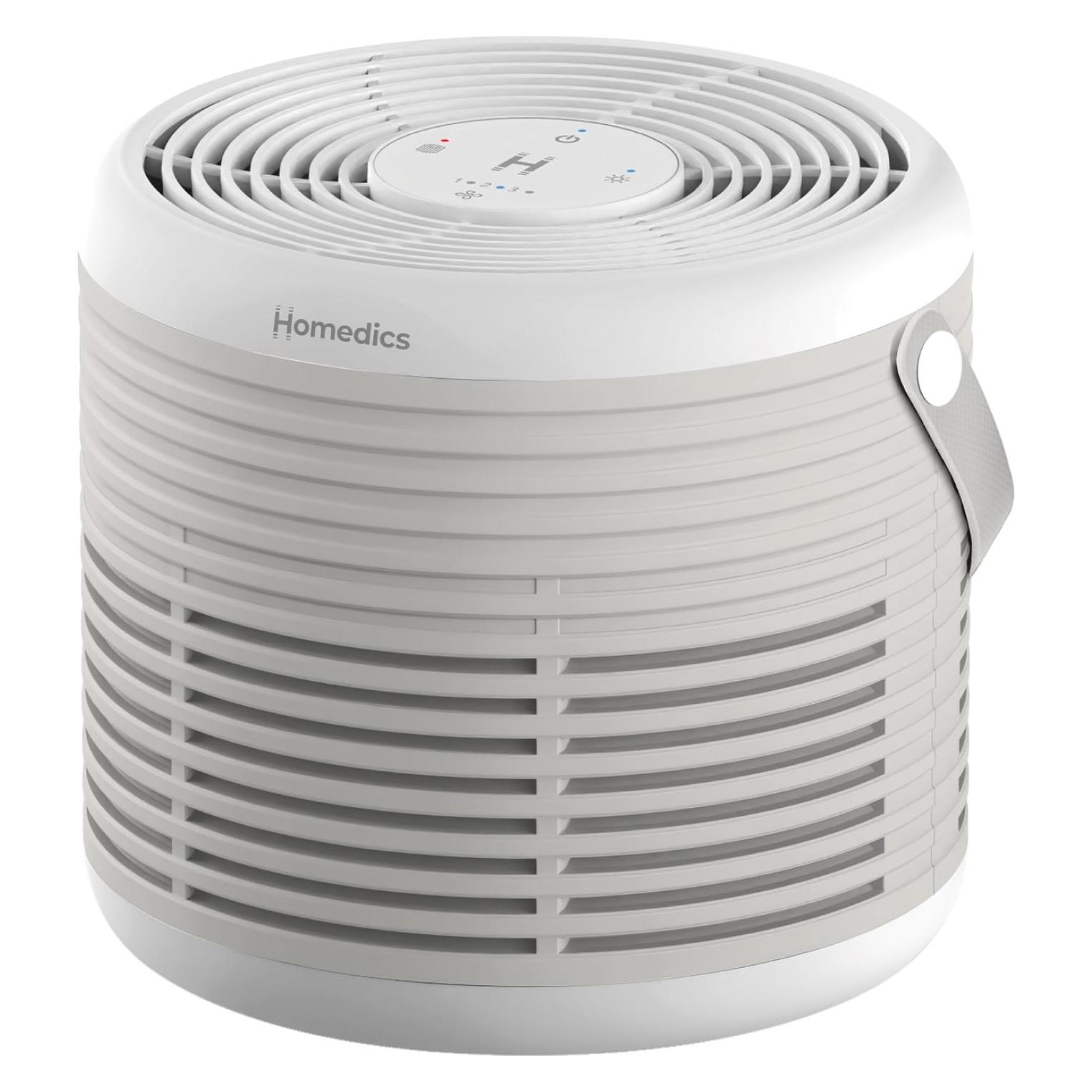 Homedics WhisperPure Comfort Luftreiniger (42 m²) (AP-T63BG-WW)
