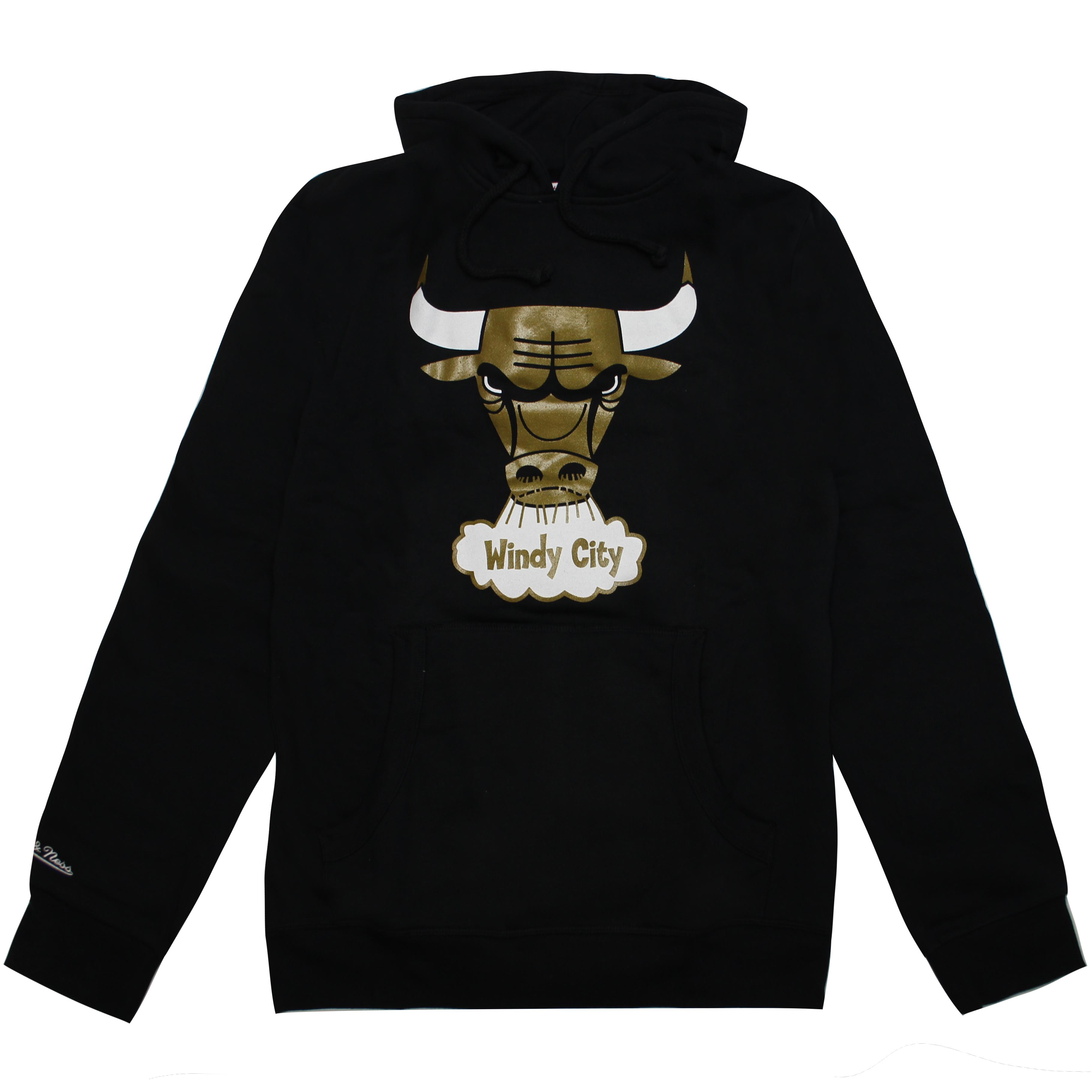 Mitchell & Ness Chicago Bulls Gold Standard Heren Hoodie