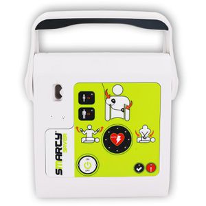 Smarty-Saver Defibrillator VA1 Vollautomat, für Laien, AED mit automatischer Schockauslösung für Erwachsene & Kinder