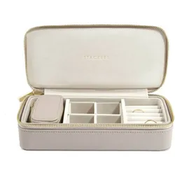 Travel Large Stackers Schmuck-Reisekästchen taupe