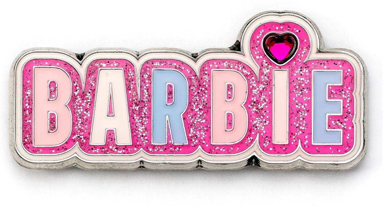 Carat Shop Barbie - Sparkly Logo Pin Badge (BMPB0004)