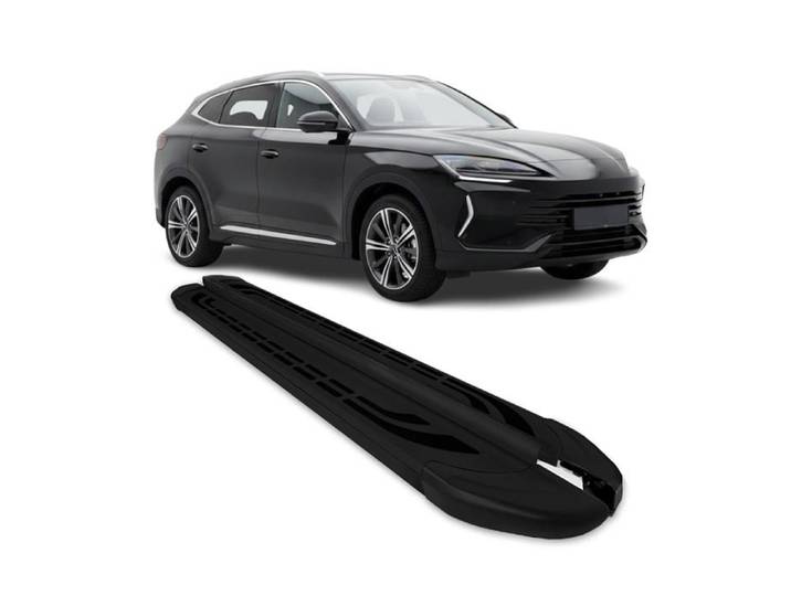 2023-2025 BYD Seal Marchepieds Latéraux pédale Noir Aluminium 2Pcs