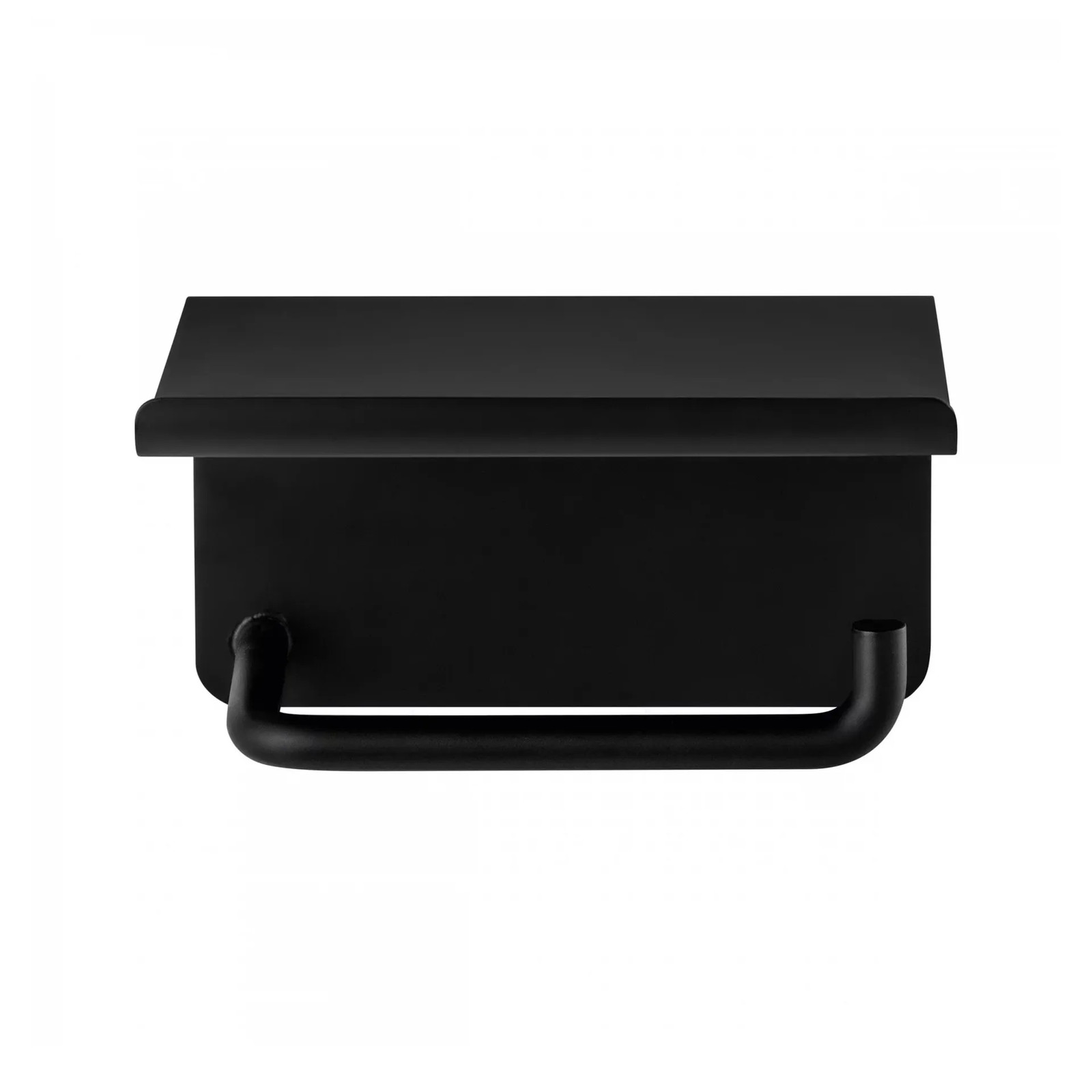 Blomus Modo wc-papierhouder met plankje - Black