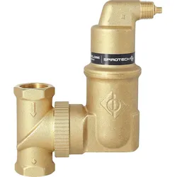 Mikroblasen-Luftabscheider Spirovent Solar AutoClose 1'' IG