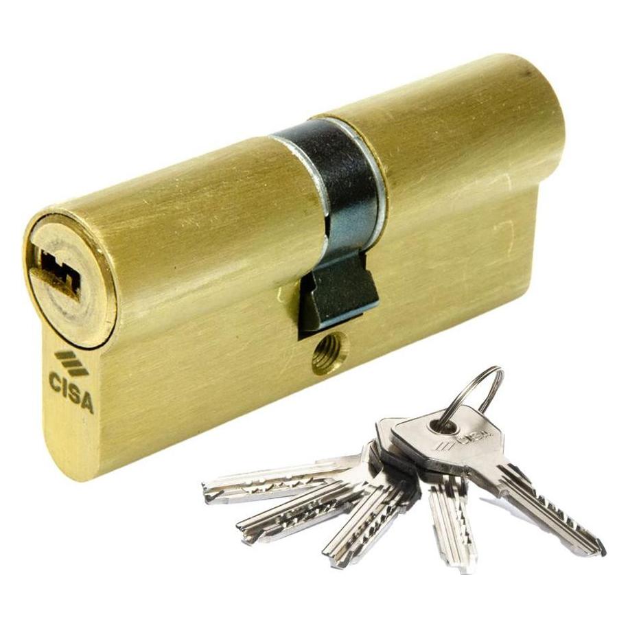 Cisa 0e300-13-0-00 Zylinder Vermessingt 70 mm (Profilzylinder) (45299485)