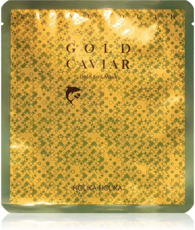 Holika Holika Prime Youth Gold Caviar Caviar Moisturizing Mask with gold 25 g