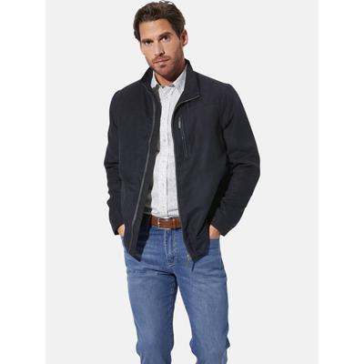 Lederimitatjacke BABISTA "Jacke MELKOR", Herren, Gr. 60, blau (dunkelblau), Obermaterial: 100% Polyester COOLMAX PES(Coolmax)., Jacken