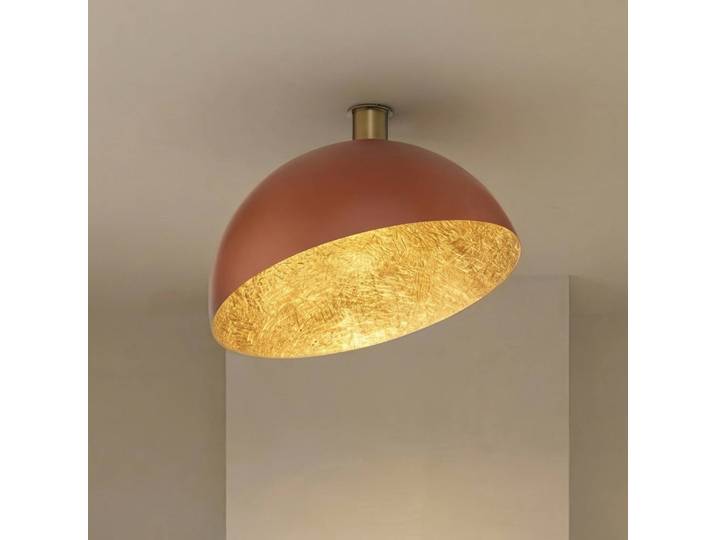 Deckenleuchte Sfera SIGMA, dimmbar, rot, für Wohn- / Esszimmer, Metall