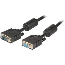EFB Elektronik D-Sub 5m 5m VGA (D-Sub) VGA (D-Sub) Schwarz VGA-Kabel (5 m), Videokabel, Schwarz