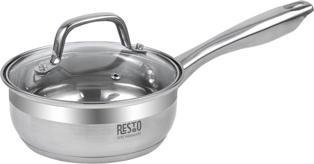 Resto Kitchenware 92001 Ronde Roestvrijstalen Kom, 1,4 liter