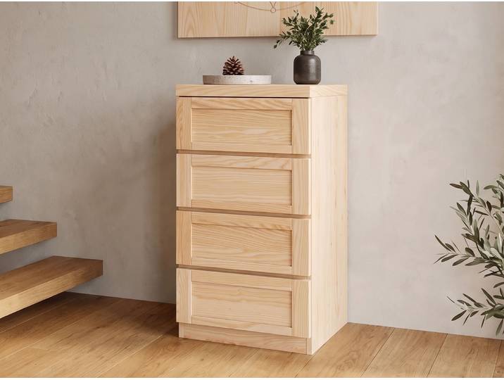 Eschenkommode „Susanne“ 50 cm Massivholz Esche