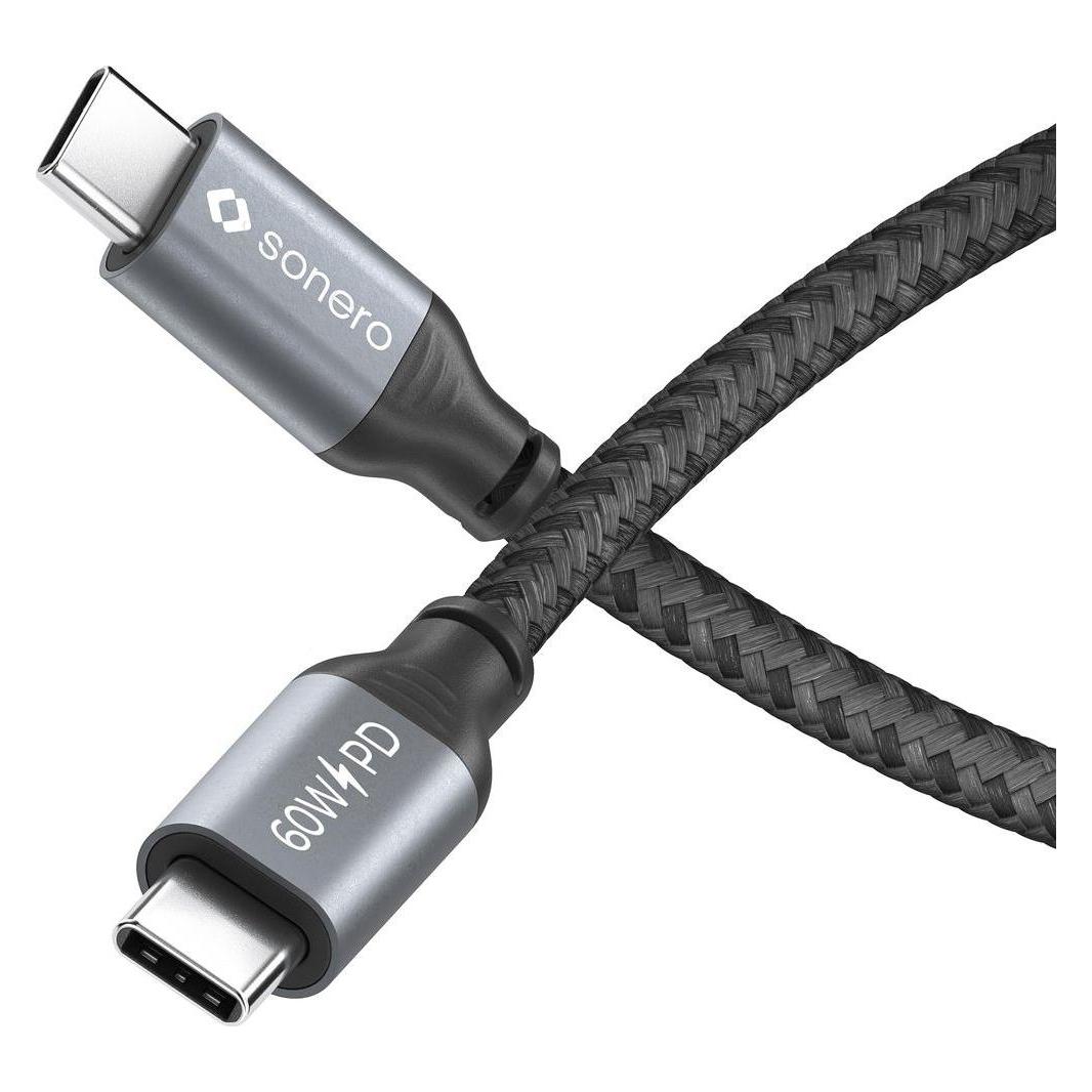 Sonero USB C - USB C (2 m, USB 2.0, 60 W) (SPC-U300-020)