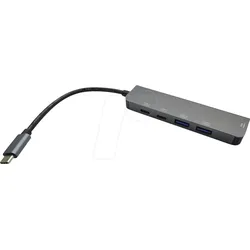 VALUE 12991137 - Adapter USB-C > HDMI, USB-C, 2x USB-A, PD, 4K 60Hz