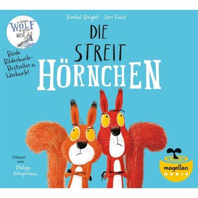 Die Streithörnchen / Kleiner Wolf in weiter Welt - Rachel Bright, Audio, 9783734878114