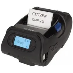 Citizen CMP-25L Etikettendrucker Thermische Leitung 203 x 203 DPI Verkabelt & Kabellos (203 dpi), Etikettendrucker, Schwarz