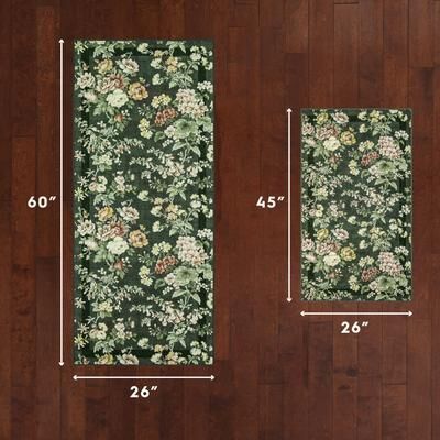 Laura Ashley Imagine Printed Chenille Washable Rugs