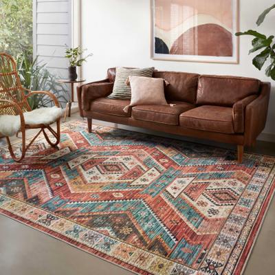 Alexander Home Escalante Printed Southwestern Aztec Area Rug